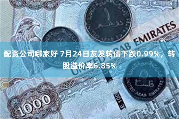 配资公司哪家好 7月24日友发转债下跌0.99%，转股溢价率6.85%