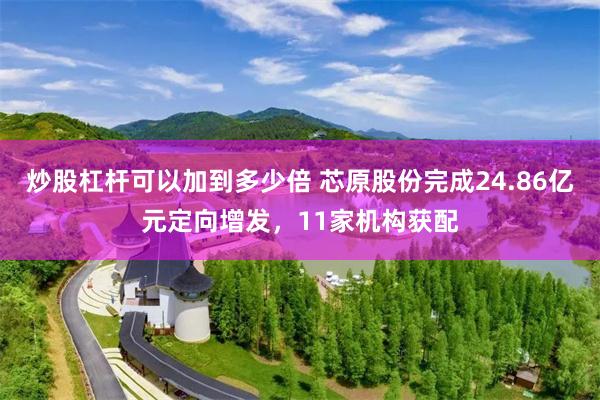 炒股杠杆可以加到多少倍 芯原股份完成24.86亿元定向增发，11家机构获配