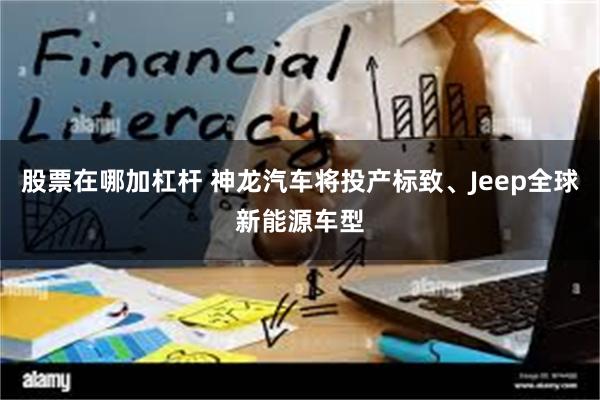 股票在哪加杠杆 神龙汽车将投产标致、Jeep全球新能源车型