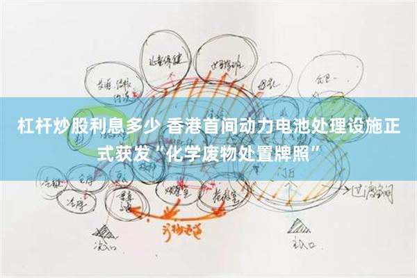杠杆炒股利息多少 香港首间动力电池处理设施正式获发“化学废物处置牌照”